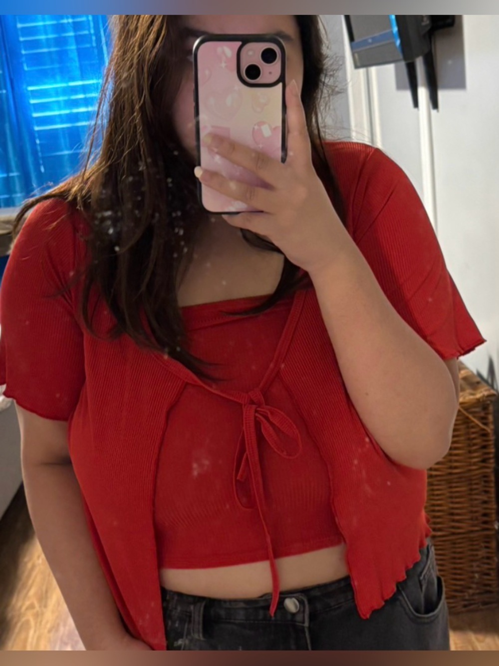 Two-Piece Ribbed Knit Set